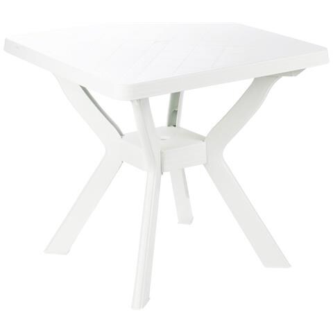 Tavolo Quadrato In Resina Bianco Nilo Progarden - Foto 2