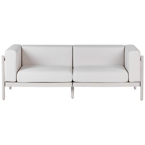 Divano 2 Posti Beige Chiaro Ferretti - Foto 2