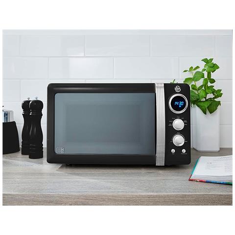 Microonde digitale ?SM22030LBNEU Capacita 20 l Potenza 800 W Colore nero - Foto 2