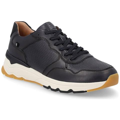 Leisure Trainers Sneakers Pelle Scarpe Uomo Blu Eu 41, U0900-14 - Foto 1