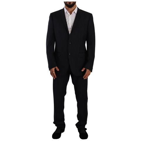 Abito Formale Monopetto In Poliestere Grigio - It49 - M - Foto 1