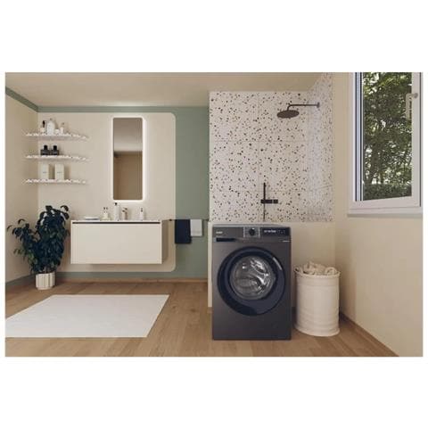 Lavatrice Standard BR 410B8G-S Pro Wash 500 Mix Power System 10 Kg Classe A Centrifuga 1400 giri - Foto 8