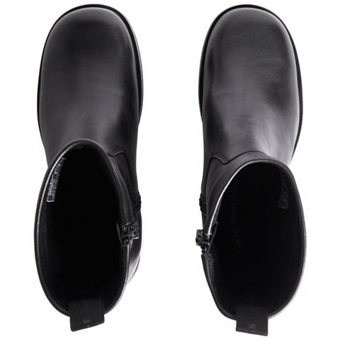 Biker Boot Stivaletti Pelle Scarpe Donna Nero Eu 40, Yw0yw01330 0gt - Foto 3