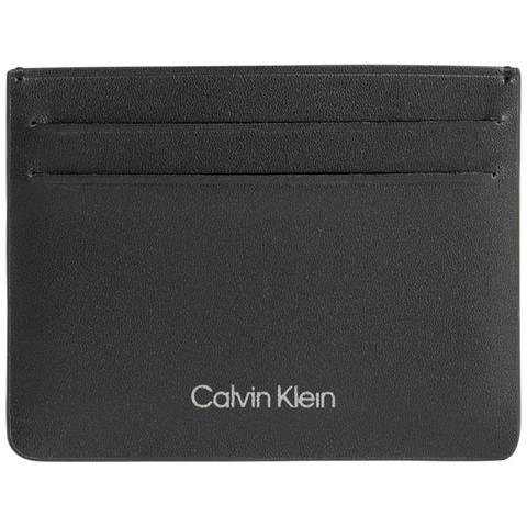 Concise Cardholder 4cc Portafoglio Pelle Accessori Uomo Nero Eu One Size, K50k510601 Bax - Foto 1