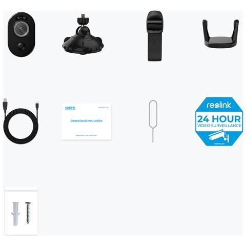 Argus Series B330-B Pallottola (forma) Telecamera di sicurezza IP Interno e esterno 2880 x 1616 Pixel Parete - Foto 3