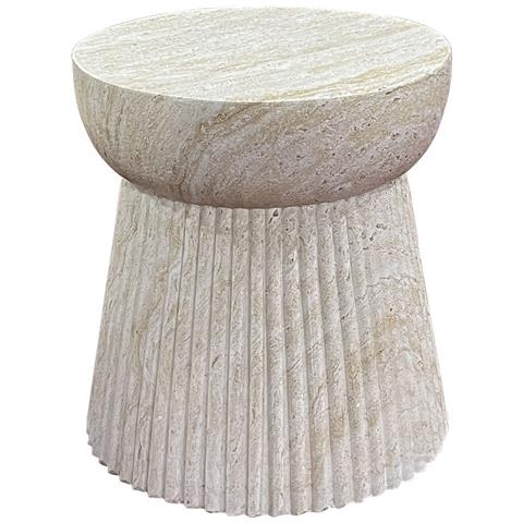 Tavolino Bonn - Beige - Truciolare - 37x37x43 Cm - Foto 1