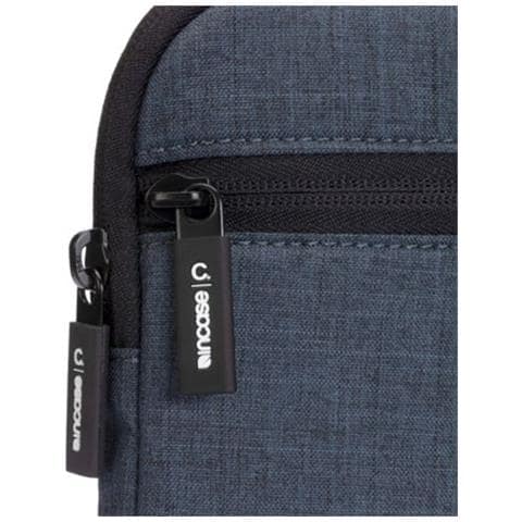 Custodia Per Pc Da 13 Pollici Con Cerniera In Poliestere, Blu Marine - Foto 3