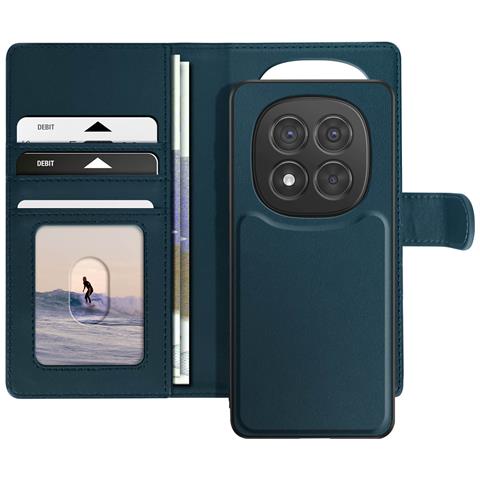Custodia Per Redmi Note 14 Pro 5g E 14 Pro Plus 5g Con Cover Rimovibile, Blu - Foto 1