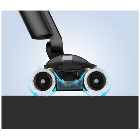 Wet Clean Comfort T9746 Scopa Elettrica senza Sacco Capacità 0.4 L Colore Nero Argento - Foto 2