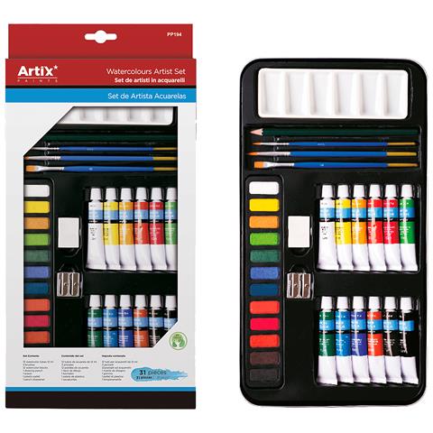 Set 31 Pezzi Pittura Acquerello Professionale - Foto 1