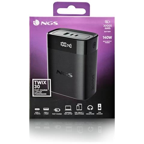 TWIX 30 30000 mAh Nero - Foto 2