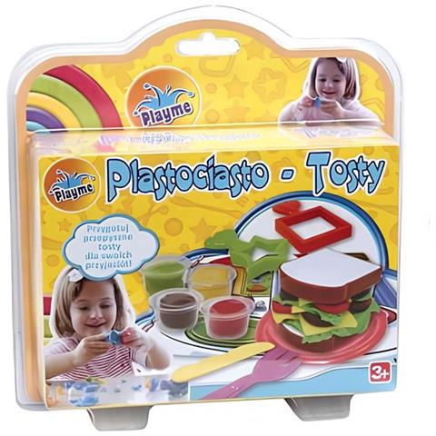Giocattolo Pasta Modellabile Cucina Mini Toast Plastocake Non Tossici Sicuri, Multicolore - Foto 5
