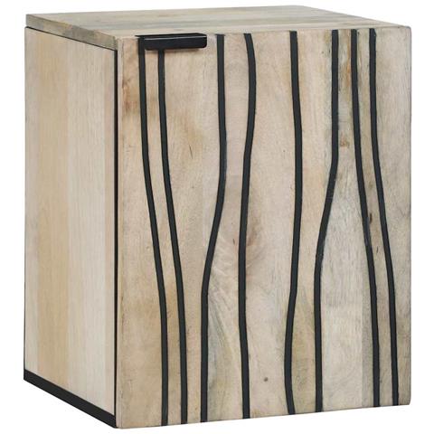 Armadio sottolavello con porta Marrone e Nero 38 x 33.5 x 48 cm - Foto 1