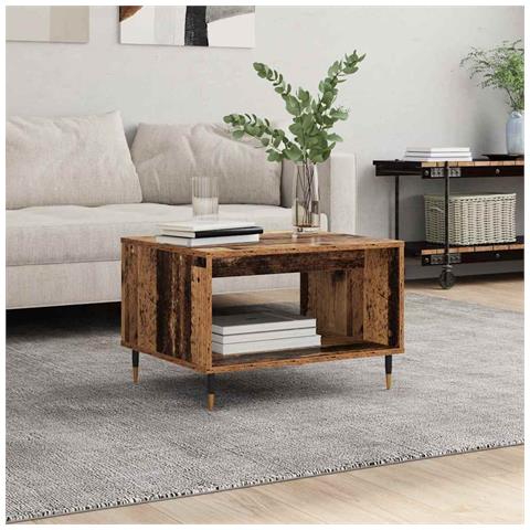 Tavolino da salotto Legno vecchio 60 x 50 x 40 cm - Foto 2