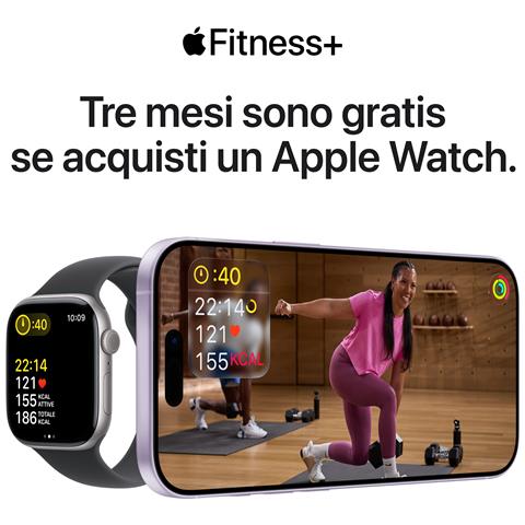 Watch SE (3nd generation) SE 3 GPS + Cellular 44mm Cassa Alluminio Galassia con Sport Band Galassia - S /M - Foto 2