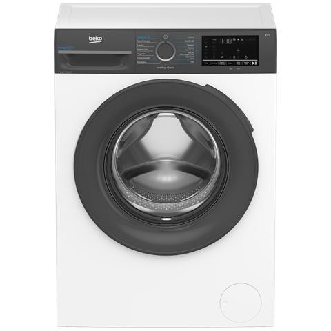 b300 BMWEU8147DA: Lavatrice 8kg, classe A-10%, 1400giri, linea estetica NX, motore inverter, Display Touch, colore Bianco, oblò Antracite, tecnologia EnergySpin™, funzione a vapore SteamCure™ - Foto 2