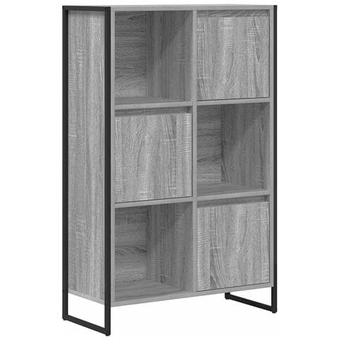 Armadio per Libri Grigio Sonoma 68 x 30 x 108.5 cm - Foto 1