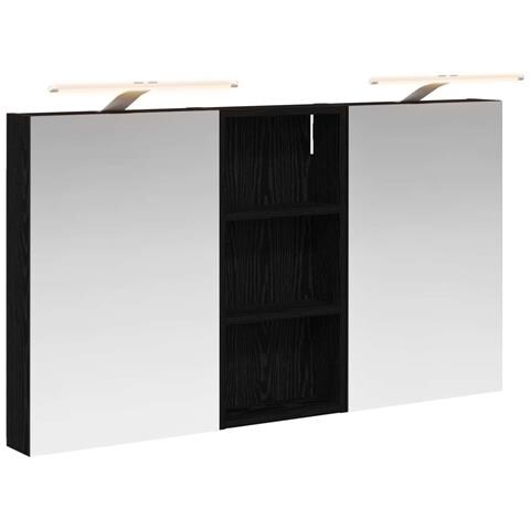 Set di Armadi da Bagno con porta 3 pcs 110 x 10,5 x 60,5 cm - Foto 1