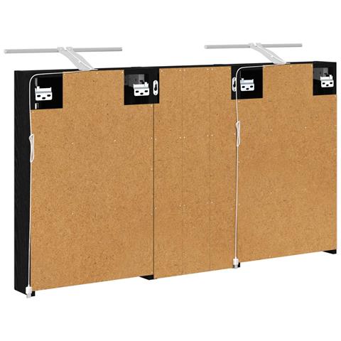 Set di Armadi da Bagno con porta 3 pcs 110 x 10,5 x 60,5 cm - Foto 9