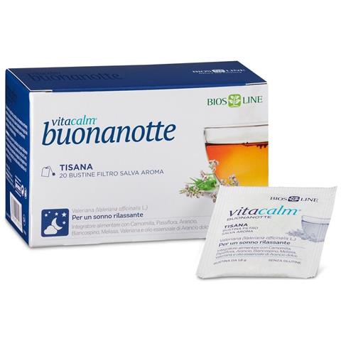 Vitacalm Buonanotte Tisana 20 Bustine - Foto 3