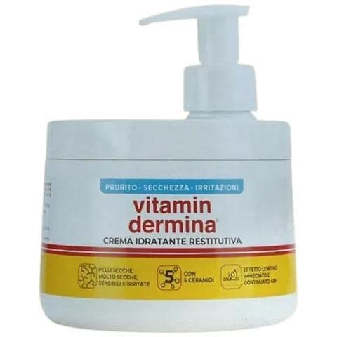 Vitamindermina Crema Idratante Restitutiva Dispenser 400 ml - Foto 1