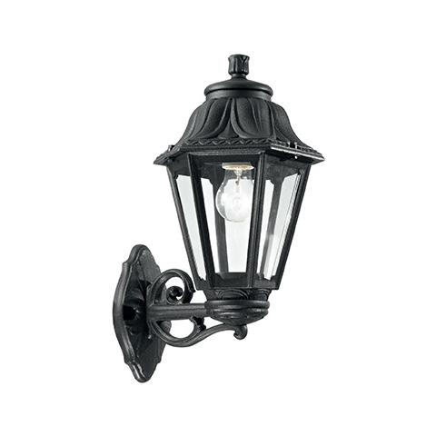 Lampada Da Parete Anna Ap1 Big Nero Max 1 X 60w E27 - 240v - Foto 2