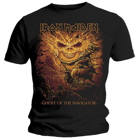 Iron Maiden - Ghost Of The Navigator (T-Shirt Unisex Tg. M)  - Foto 1