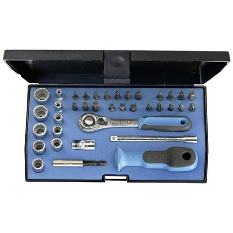 Set di Chiavi a Bussola 1/4"" 37 Pezzi - Foto 2
