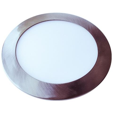 Pannello Led Incasso Rotondo Satinato 30cm 24w Smd Con Driver Luce Fredda 6400k Vt-2407sn 6357 - Foto 1