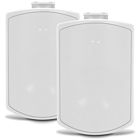 Rain 6 Coppia Altoparlanti Resistenti Per Installazione Outdoor Ipx4 Bianco - Foto 1