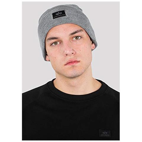 Alpha Industriesx-fit - Berretto - Grigio Heather - Foto 1