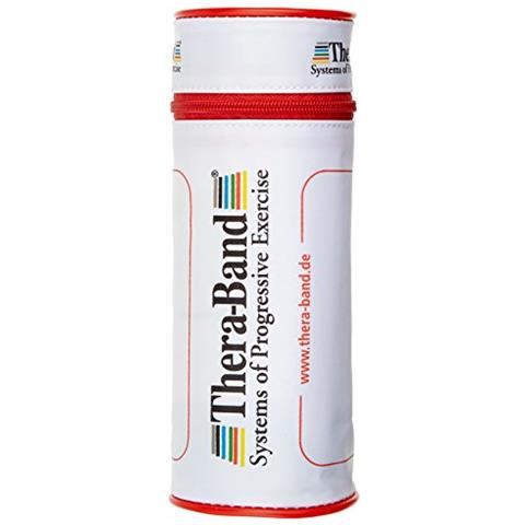 Elastico Per Ginnastica, 2,5 M Con Tasca Con Cerniera, 2.5m Rosso - Foto 2