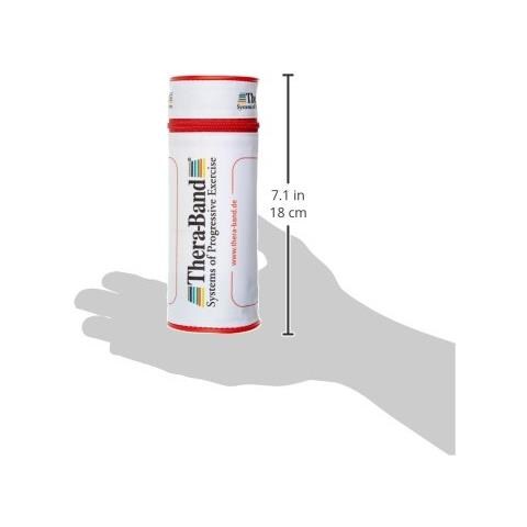 Elastico Per Ginnastica, 2,5 M Con Tasca Con Cerniera, 2.5m Rosso - Foto 3