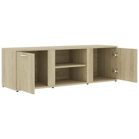 Mobile Porta TV Rovere Sonoma 120x34x37 cm in Legno Multistrato - Foto 9