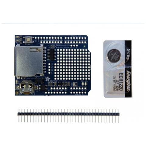 1141. Produkttyp: Datenprotokollierungsschild, Kompatibilitt: Arduino. Breite: 70 Mm, Tiefe: 53 Mm, Hhe: 17 Mm (1141)  - Foto 1