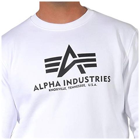 Maglione Di Base Maglia Di Tuta, Blanc, S Uomo - Foto 2