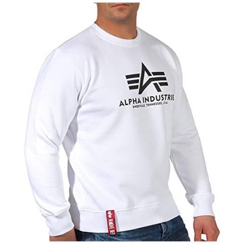 Maglione Di Base Maglia Di Tuta, Blanc, S Uomo - Foto 1