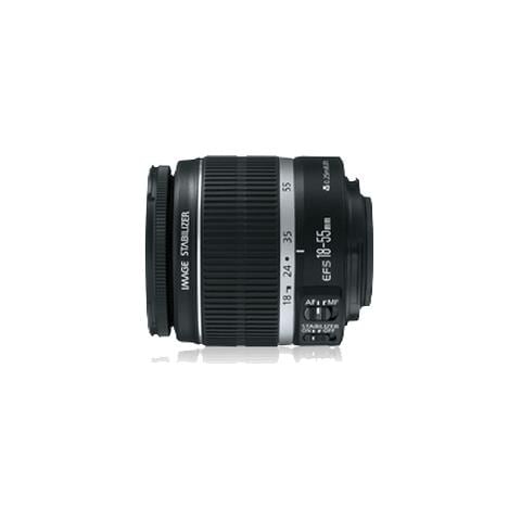 EF-S 18-55mm f / 3.5-5.6 USM, 11/9, 3.5 - 5.6, 18 - 55 mm, SLR, Nero, 6,9 cm - Foto 1