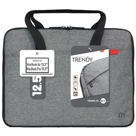 Trendy Sleeve 14" Custodia a tasca Nero, Grigio - Foto 1