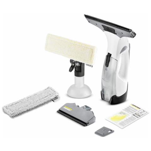 KARCHER Lavavetri a Vapore WV 5 Premium Plus a Batteria Ricaricabile Colore Bianco