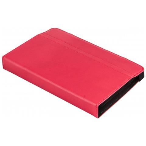 SilverHT 111930640199 10.1" Custodia a libro Nero, Rosso custodia per tablet - Foto 1