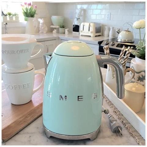 Bollitore Elettrico 50's Style KLF03PBEU Capacità 1.7 Litri Potenza 2400 Watt Colore Azzurro - Foto 6