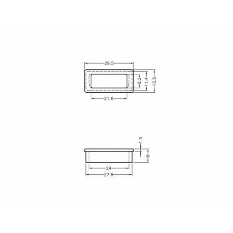 60160 Nero 10pezzo (i) copripresa elettrica - Foto 3