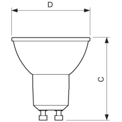 Corepro LEDspot 3.5-35W Bianco caldo lampada LED - Foto 2