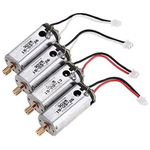 4 Pezzi Motori Ricambio Per Rc Droni Quadricotteri Yizhan Tarantula X6 Jjrc H16 2 Antiorario-2 Orario - Foto 3
