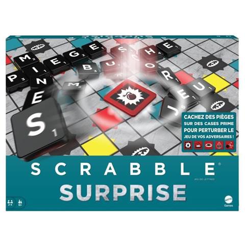Games - Surprise Scrabble - Gioco Da Tavolo E Lettere - 10 Anni - Foto 1