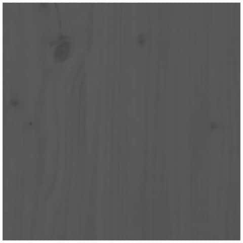 Scrivania Grigia 110x50x75 Cm In Legno Massello Di Pino - Foto 10