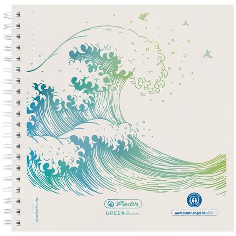 GREENline quaderno per scrivere 100 fogli Bianco - Foto 1