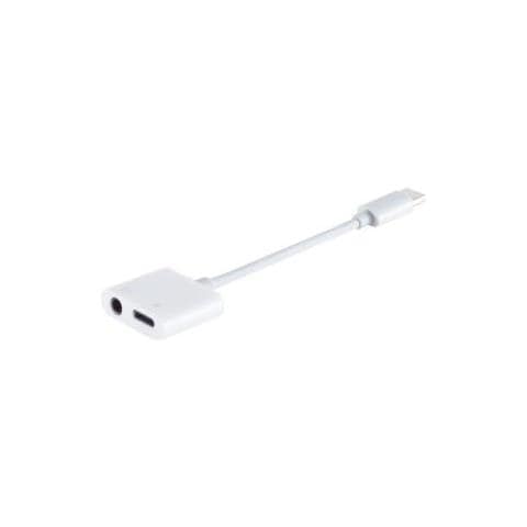 Bs14-05022 Cavo Per Cellulare Bianco 0,07 M Usb C 3.5mm + Usb C - Foto 1