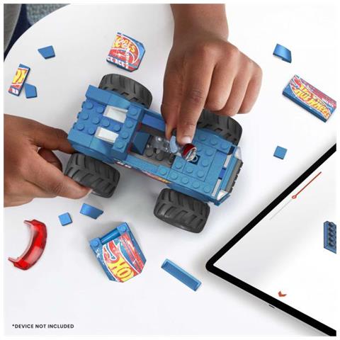 Mega Hot Wheels Smash & Crash Race Ace Monster Truck - Foto 2